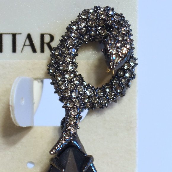 Alexis Bittar | Coiled Snake & Pyrite Clip-On - Picture 7 of 7